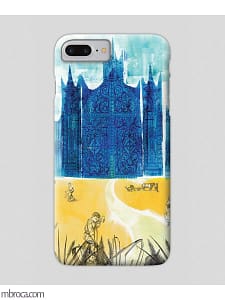 Inprint : Coque de smartphone, un chateau bleu